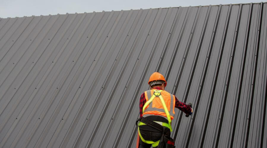 Professional metal roof installation services in Woodbury, GA